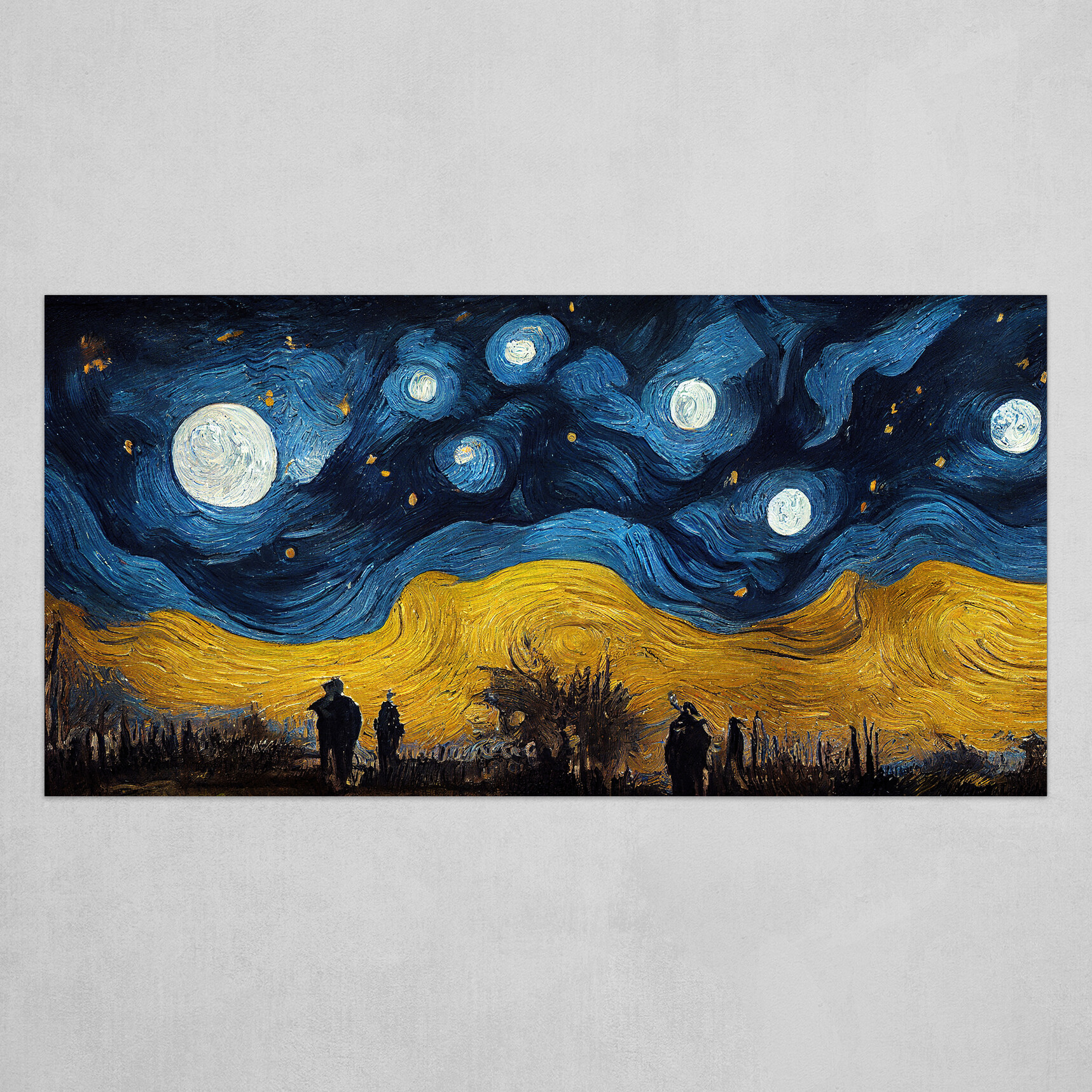 OKTO Starry Night™ Do-It-Yourself Three-Dimensional Painting Creative Set