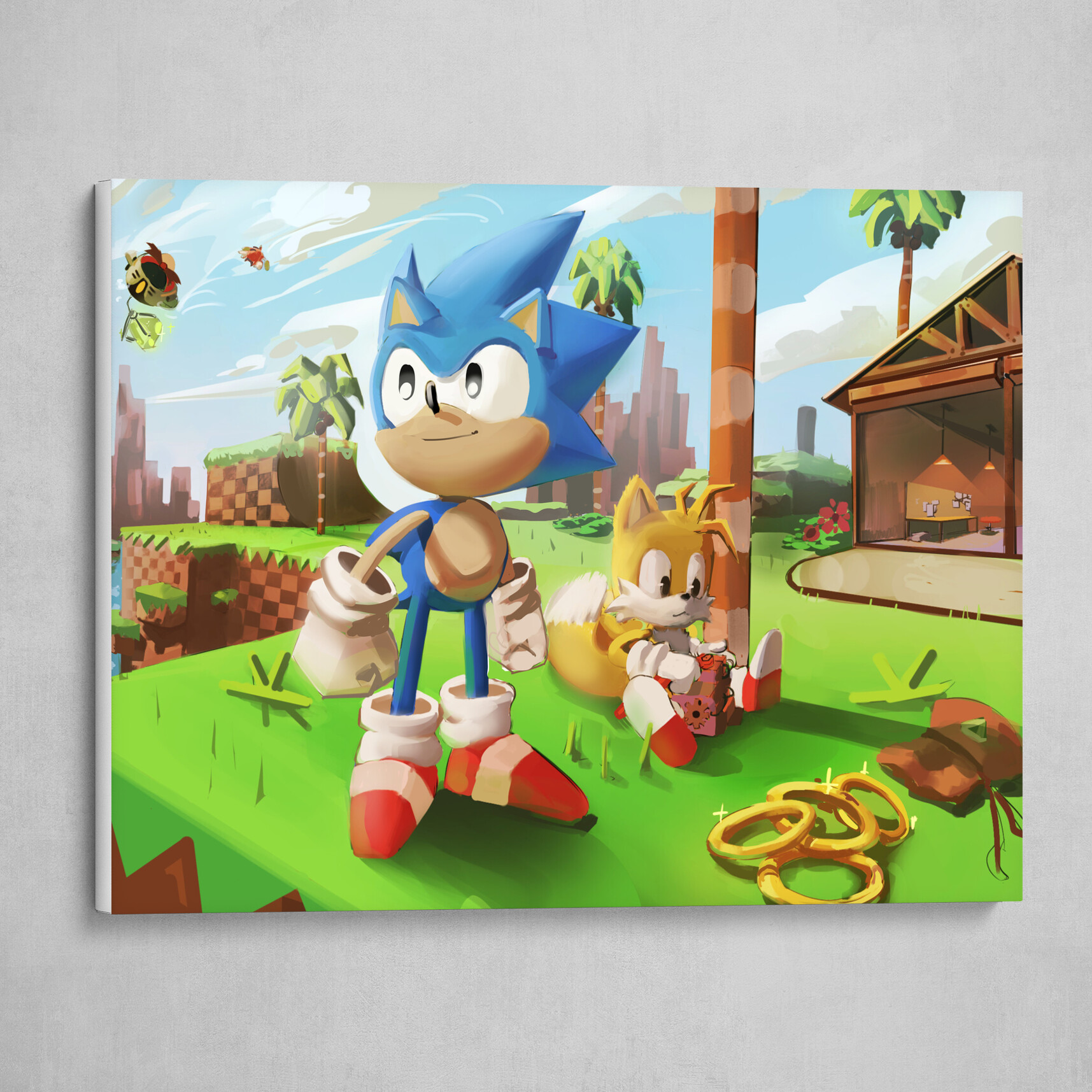 ArtStation - Sonic the Hedgehog 2 - Concept Green Hill Zone