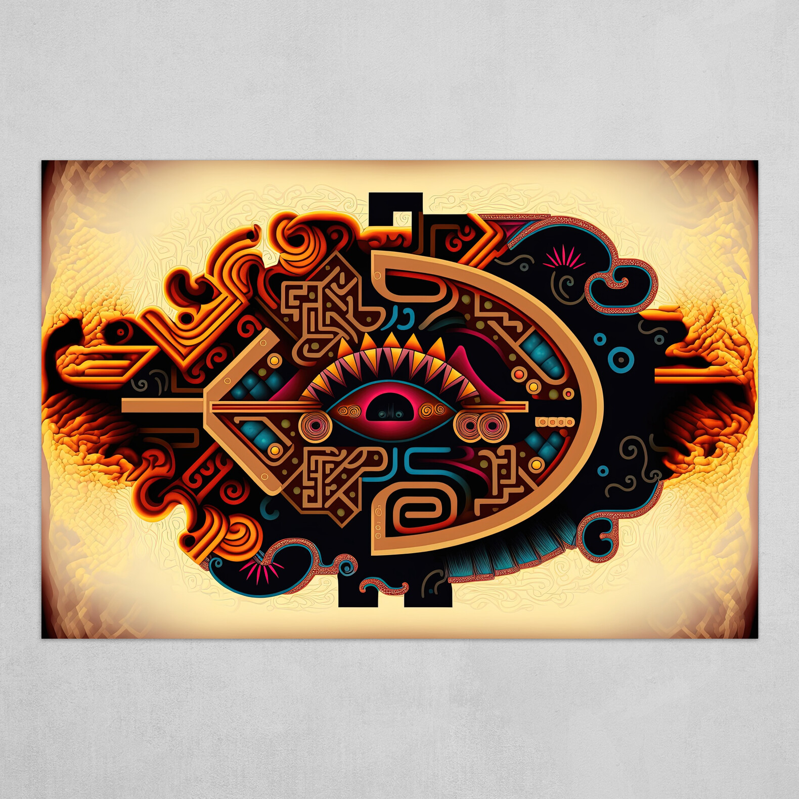 стим наклейка ацтекские мотивы фото 4