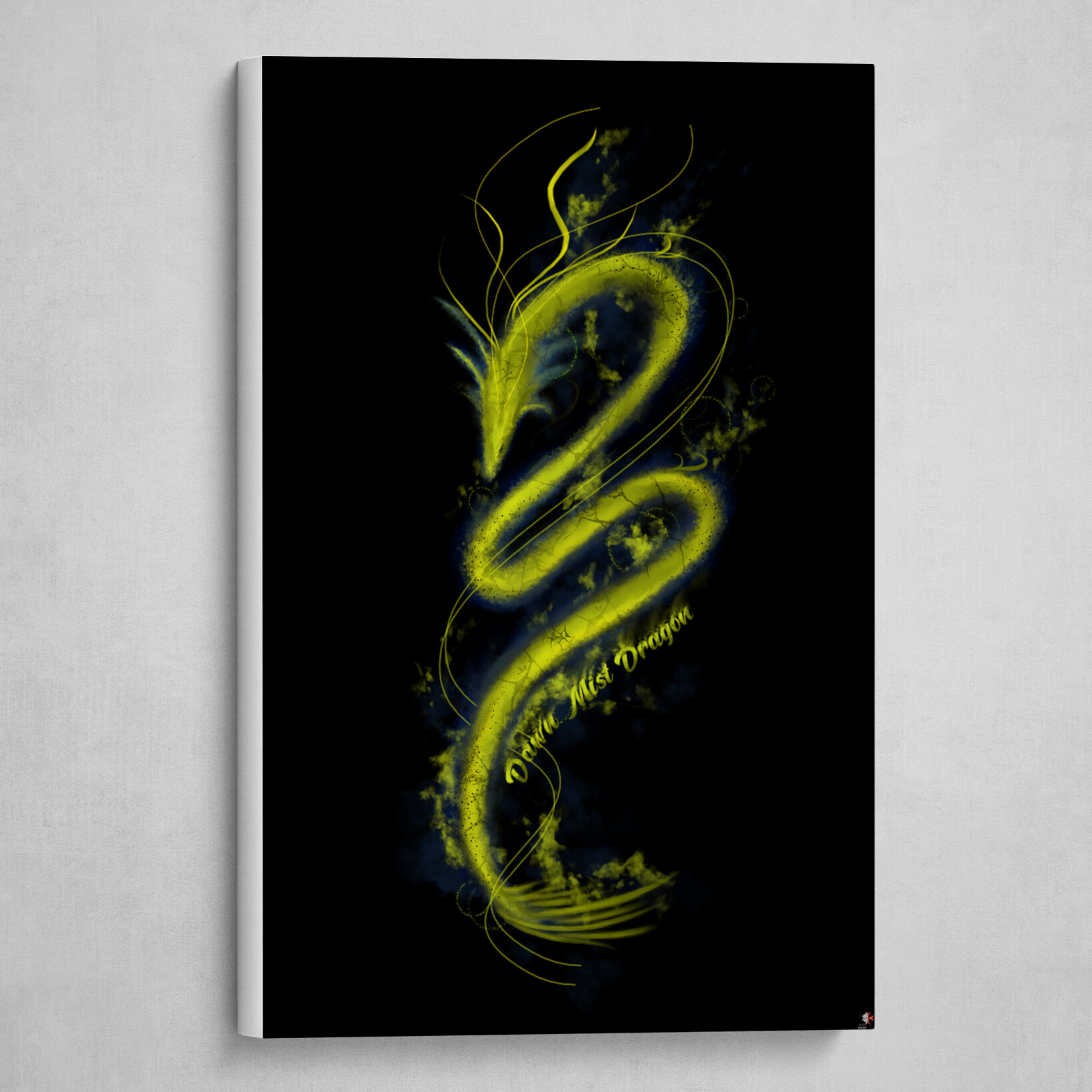 Dawn Mist Dragon -  We are all as ethereal as mist at dawn. - No AI