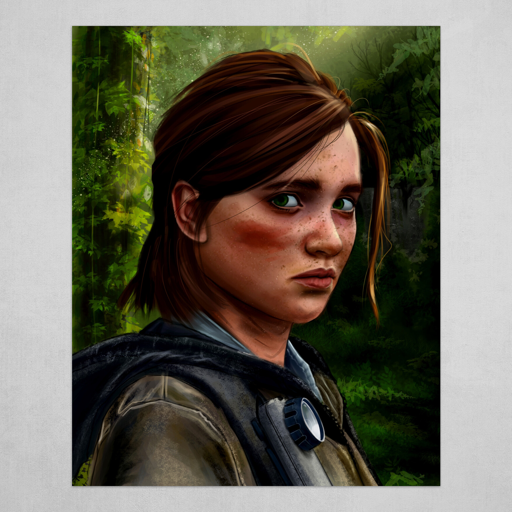 ArtStation - Portrait of Ellie Williams