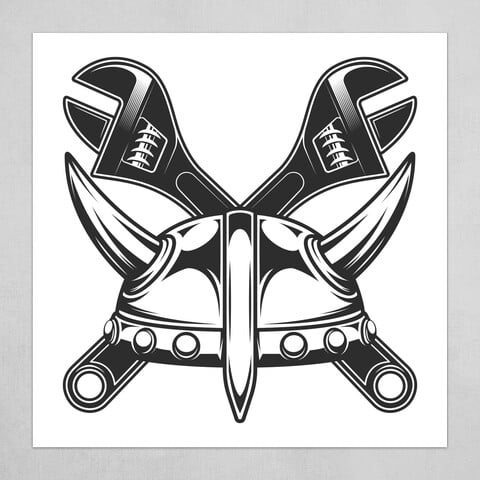 ArtStation - Crossed sharp swords concept with ribbon in vintage style  isolated vector illustration | Artworks