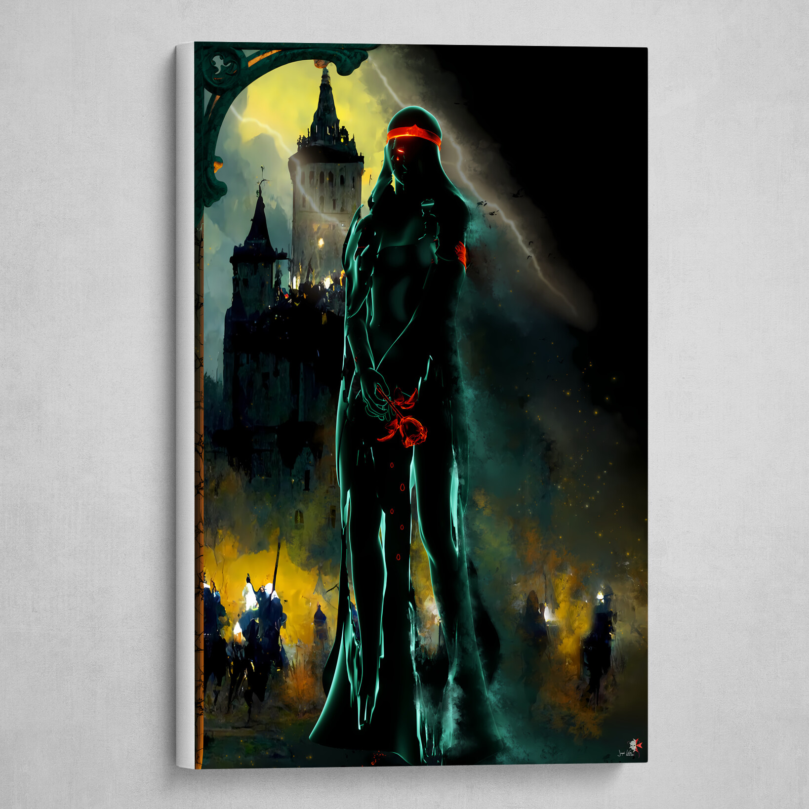 The Mourning Queen - Original Art - No AI