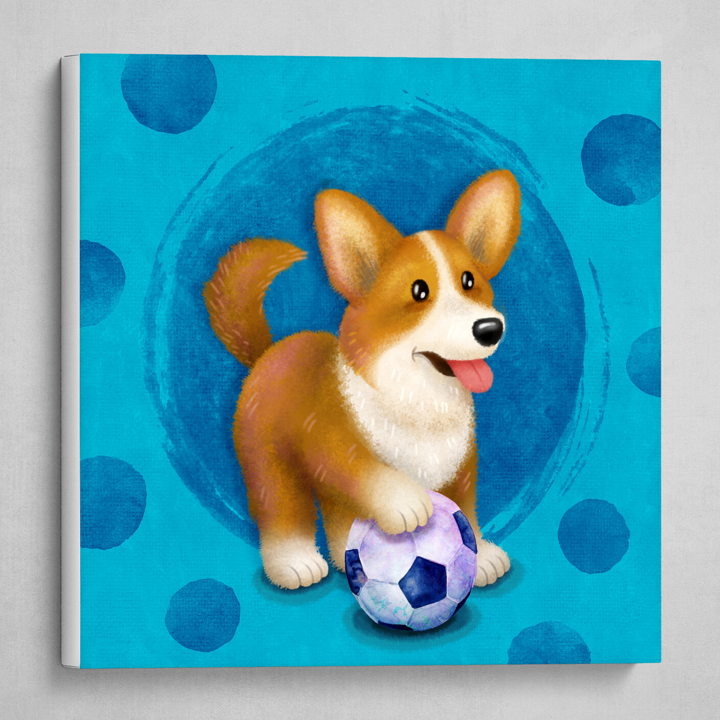 Corgi football player