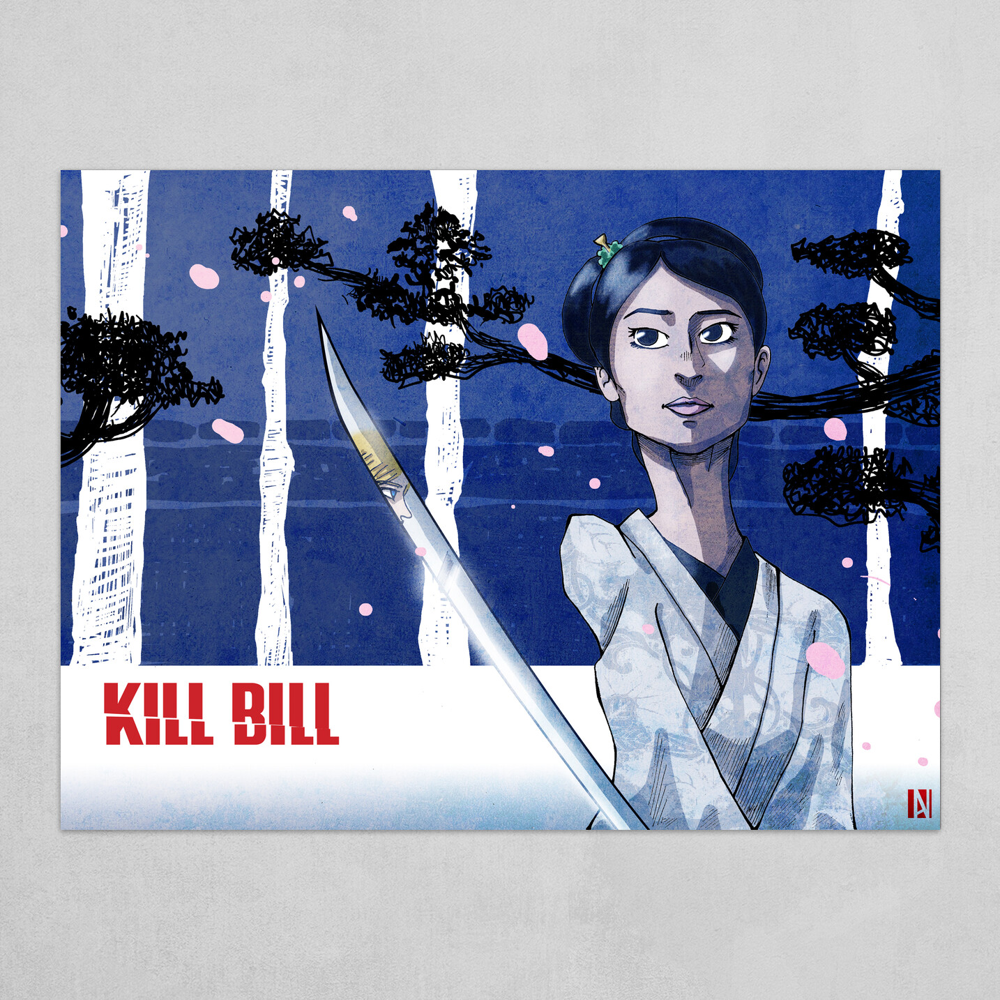 kill bill painting