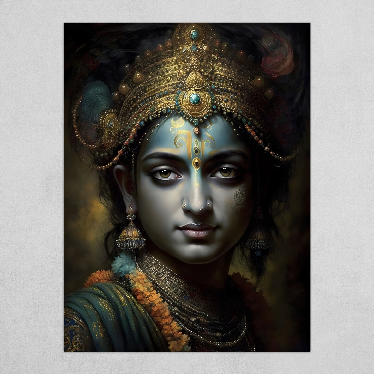 Krishna Realistic Art