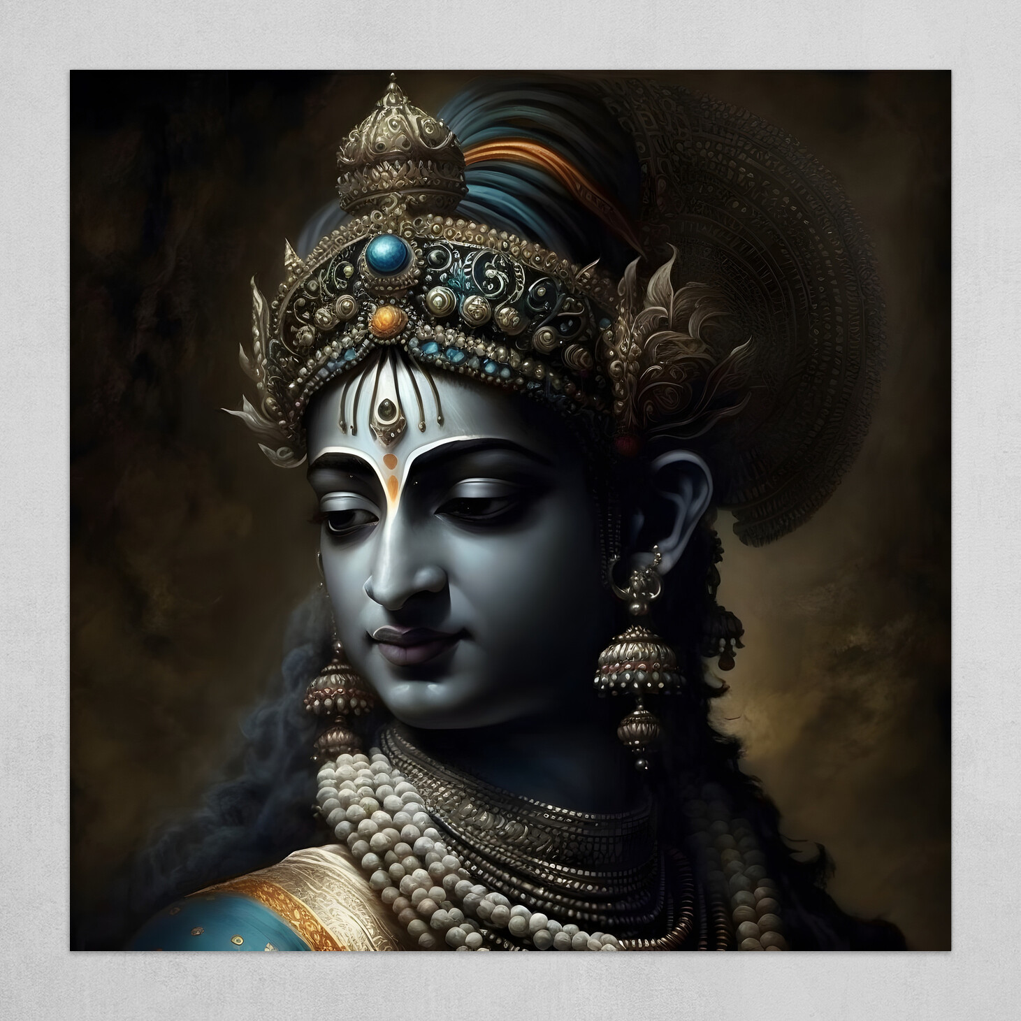 Krishna Mythological Art 3