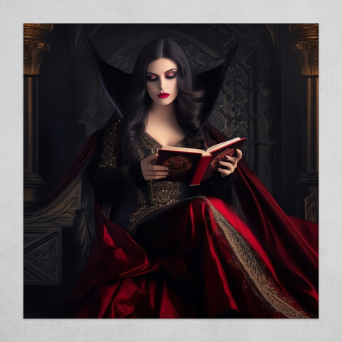 Vampire Queen - III by Saujani Art