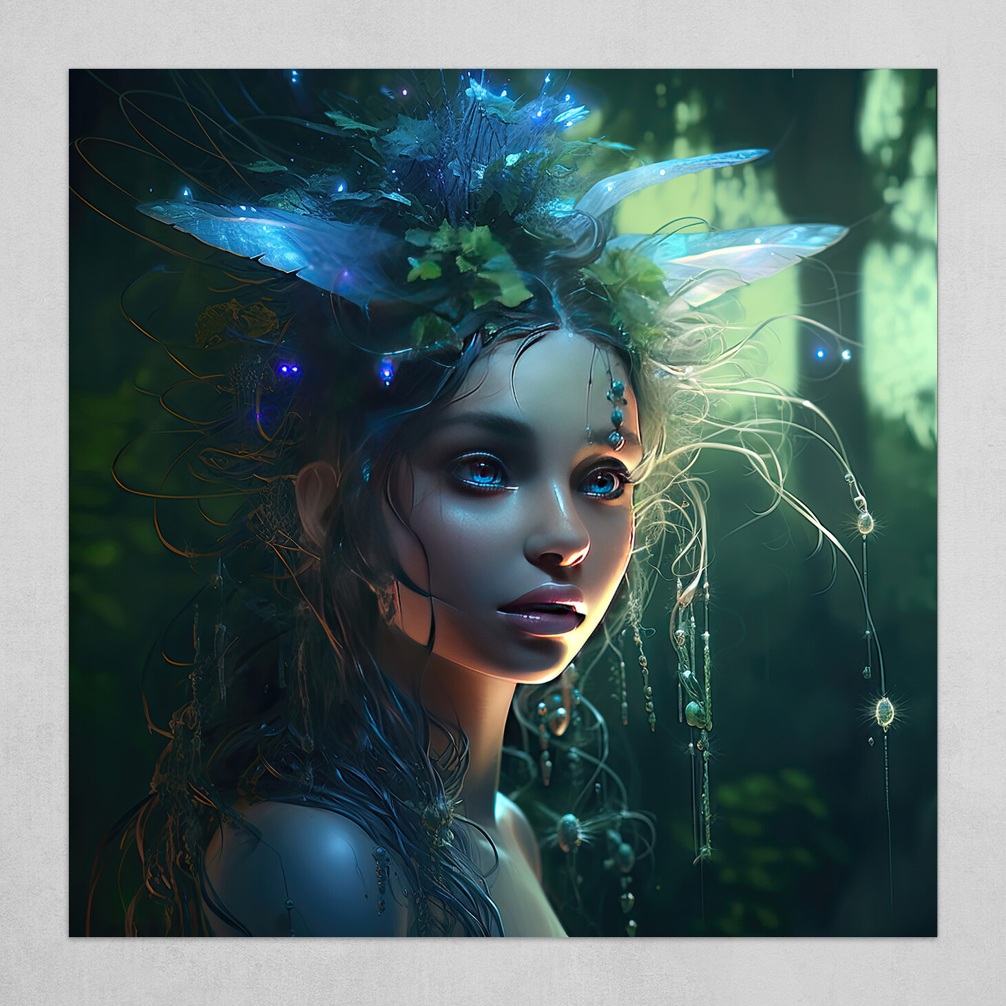 Fae of Azure Blossoms