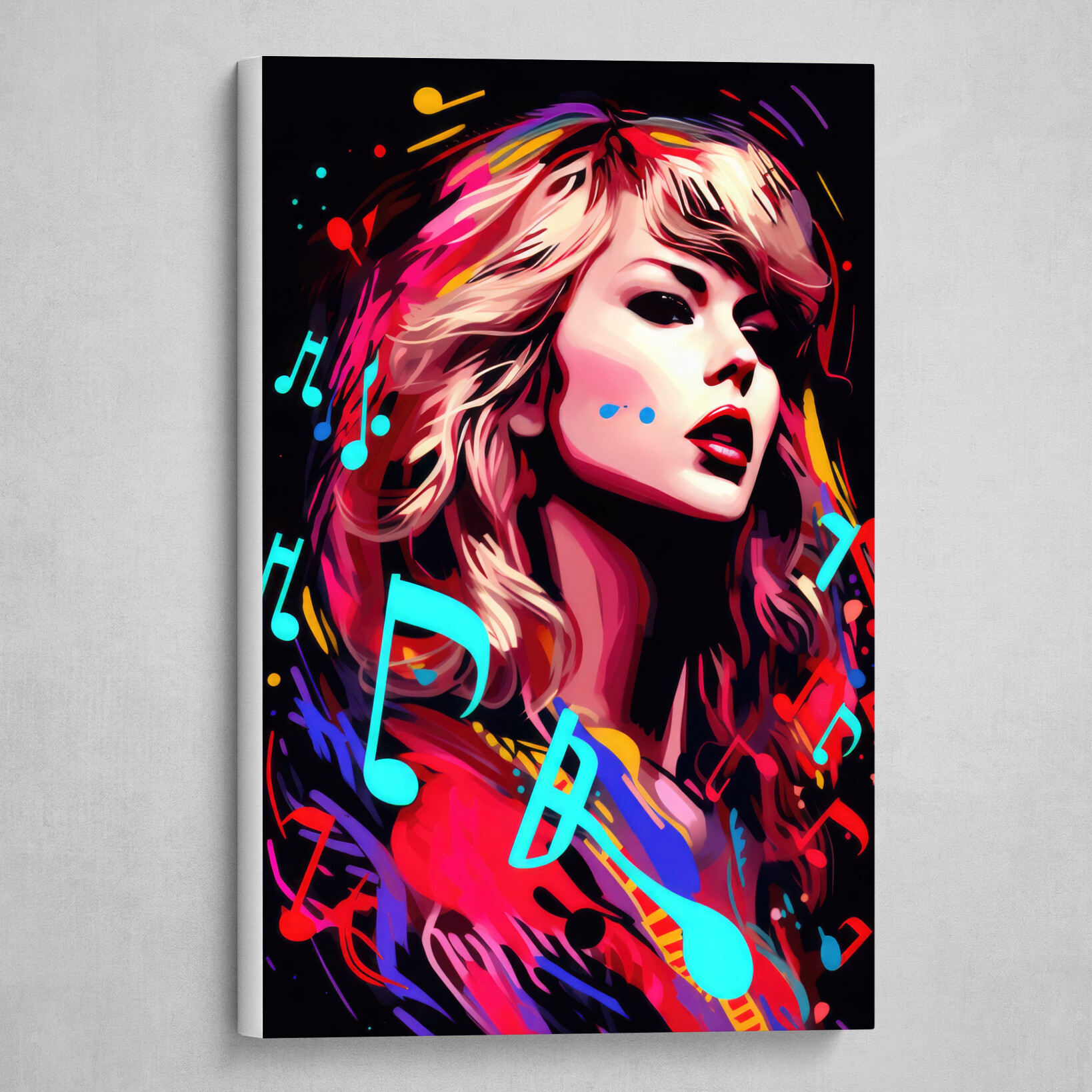 Taylor Swift Poster Pop Singer Girl Canvas Poster Print Taylor Swift Prints  Art
