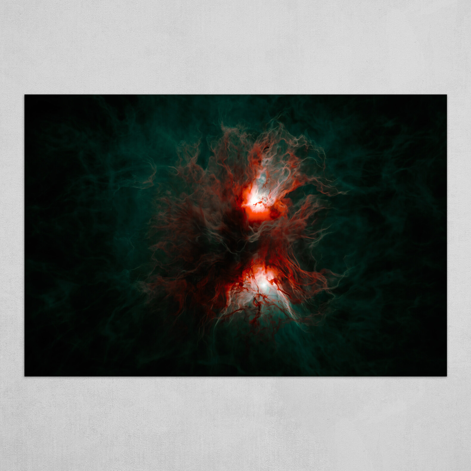 colorful space nebula - 001