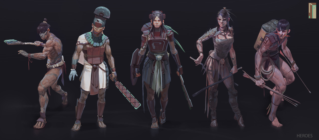 Honourable Mention, Ancient Civilizations: Lost & Found: Character Design