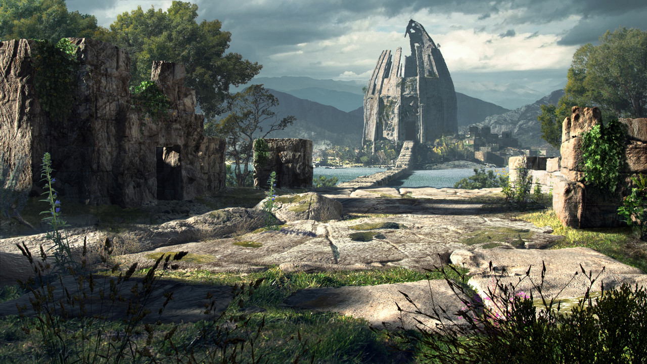 2nd Place, Ancient Civilizations: Lost & Found: Film/VFX Matte Painting