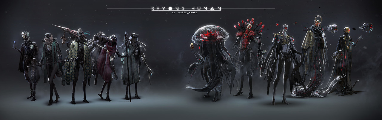 Honorable Mention, Beyond Human: Character Design