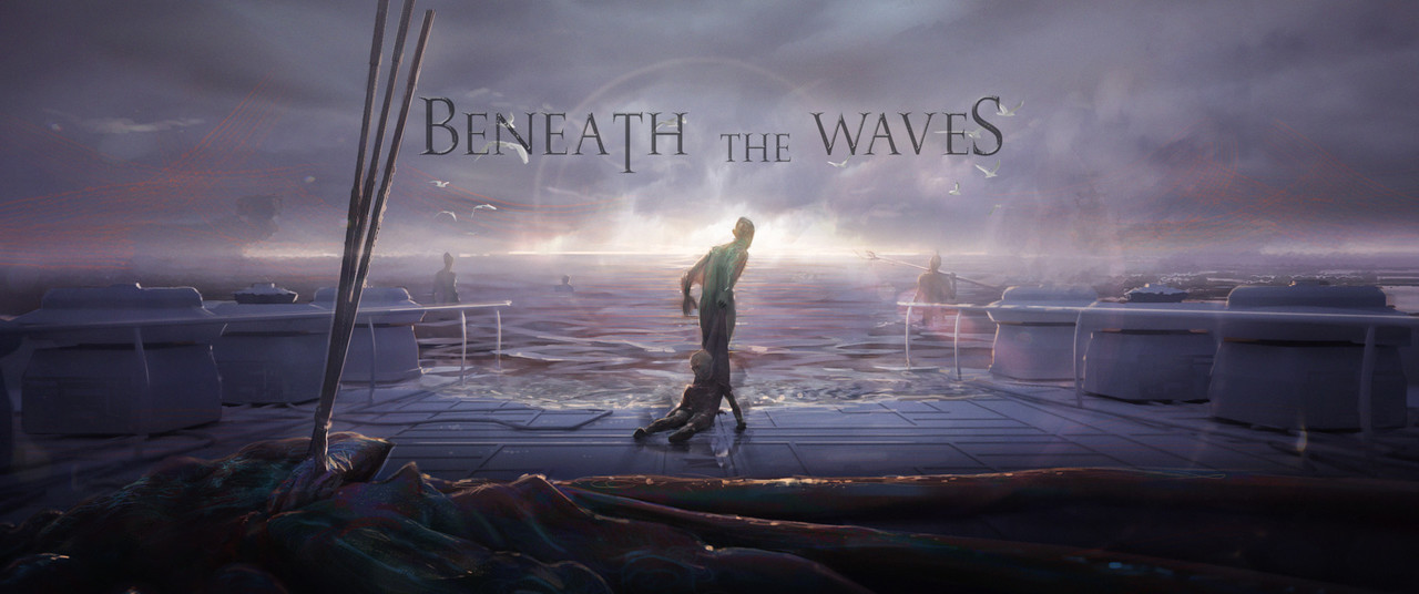 Honorable Mention, Beneath the Waves: Keyframe Concept Art