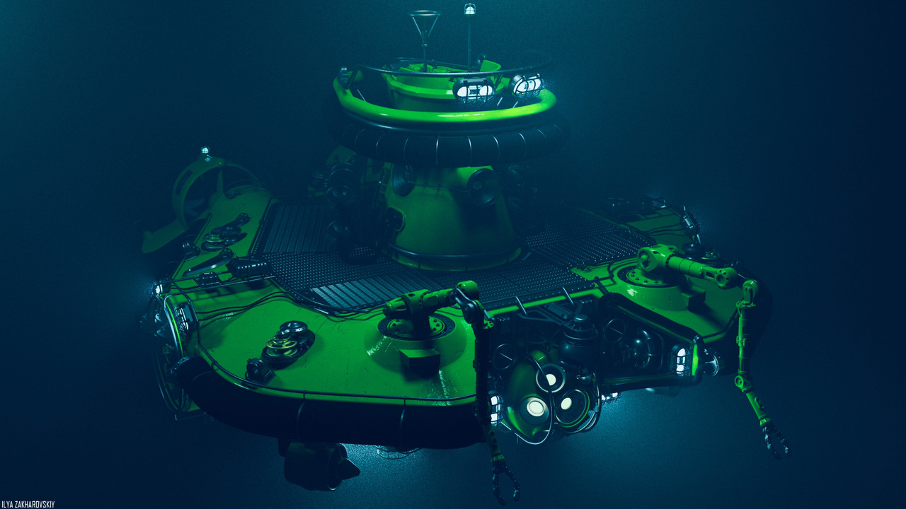 3rd Place, Beneath the Waves: Prop Art (rendered)