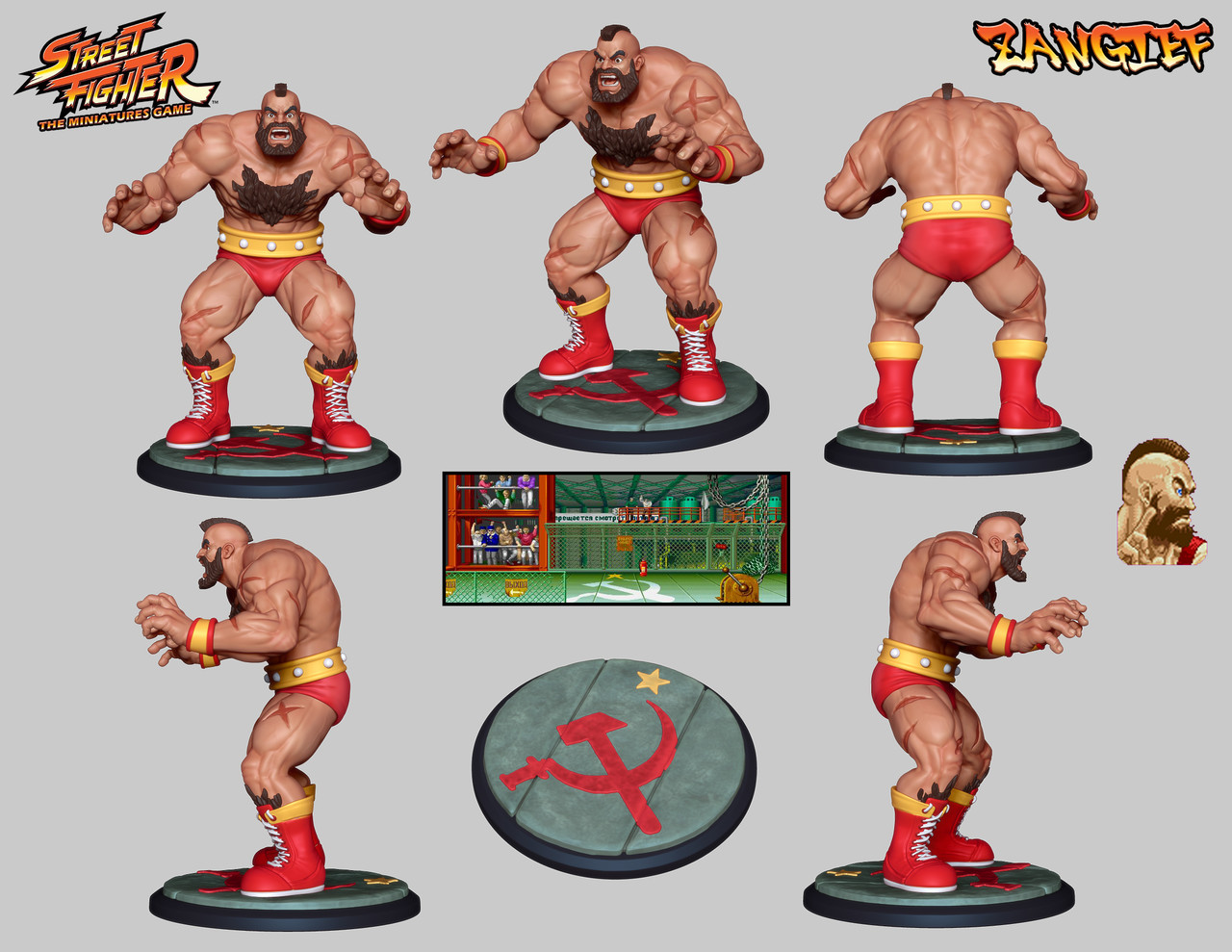 Zangief - Street Fighter Fan Art - ZBrushCentral