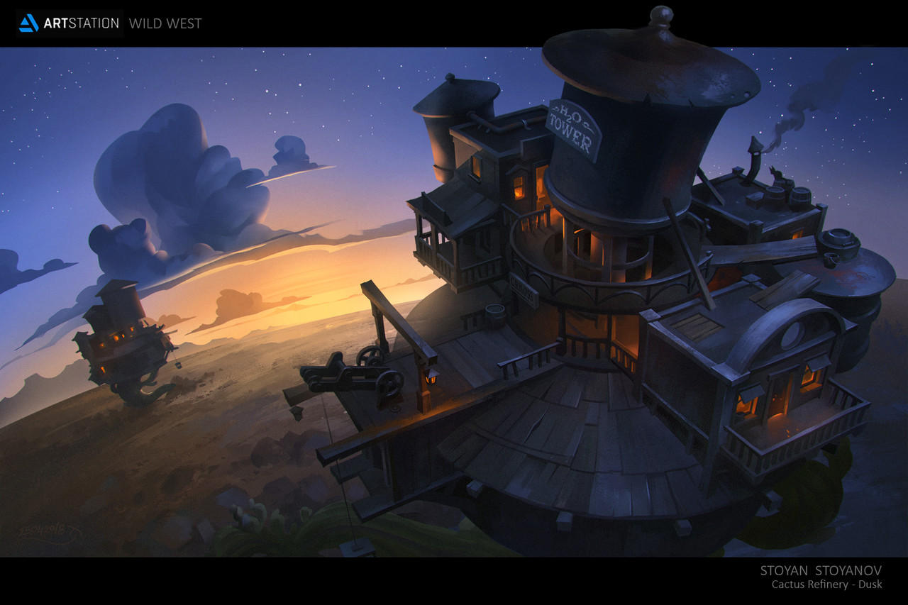 2nd Place, Wild West: Environment Design