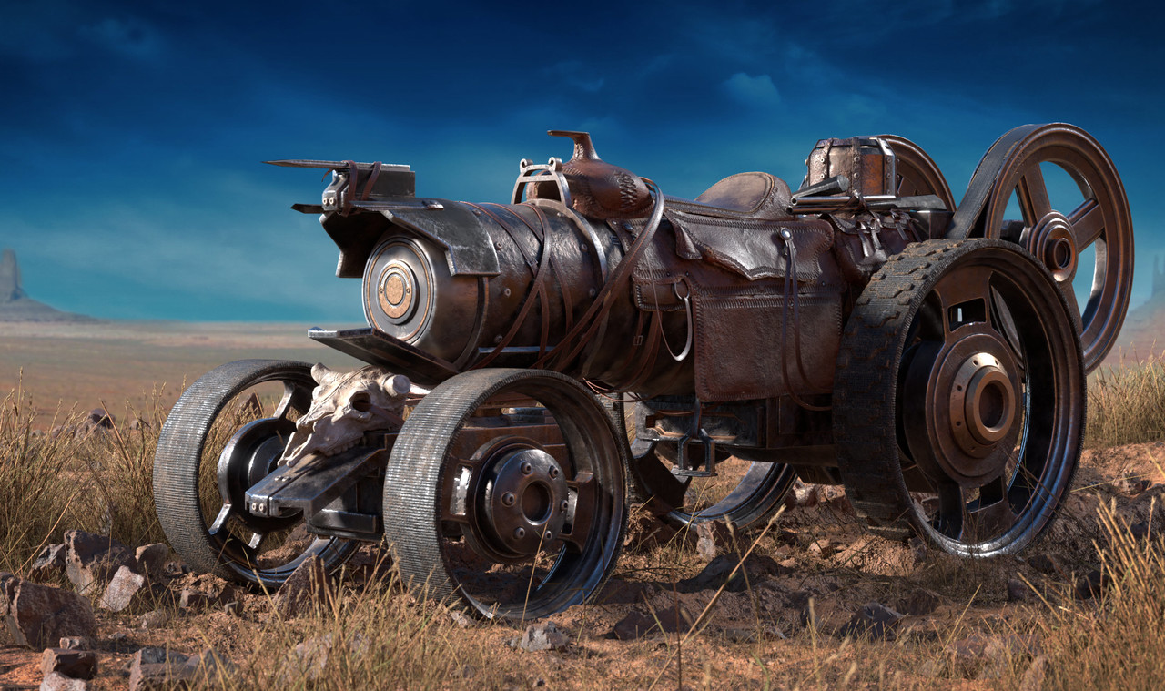 2nd Place, Wild West: Prop Art (rendered)