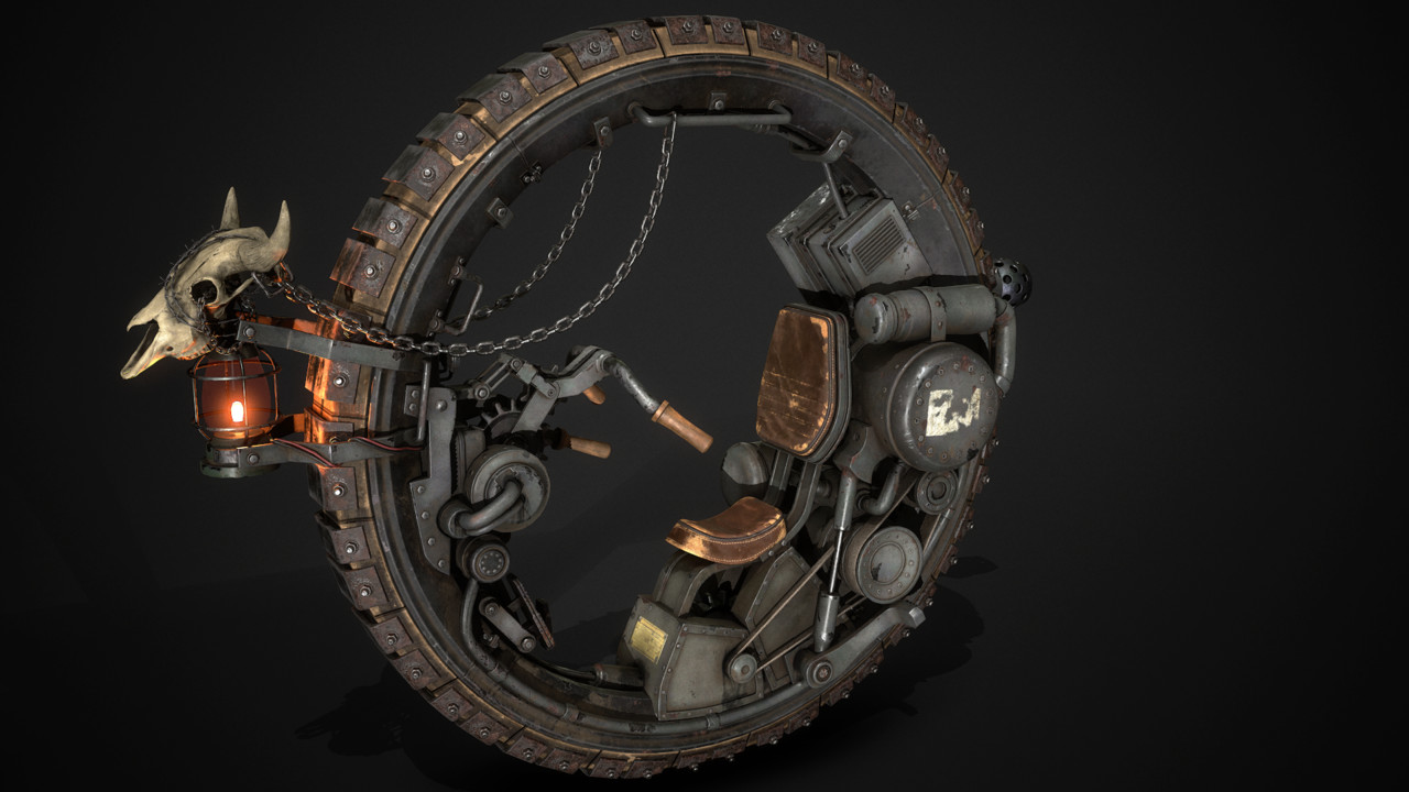 Honorable Mention, Wild West: Prop Art (rendered)