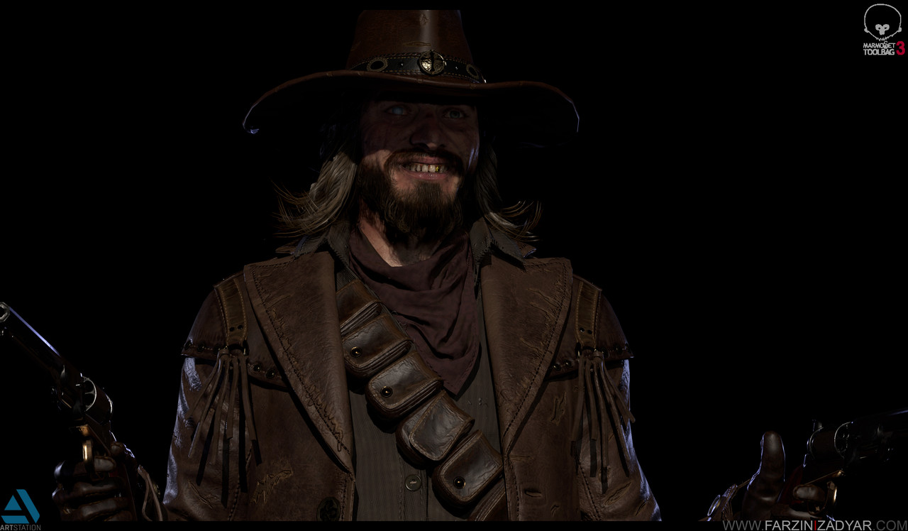 Honorable Mention, Wild West: Game Character Art (real-time)