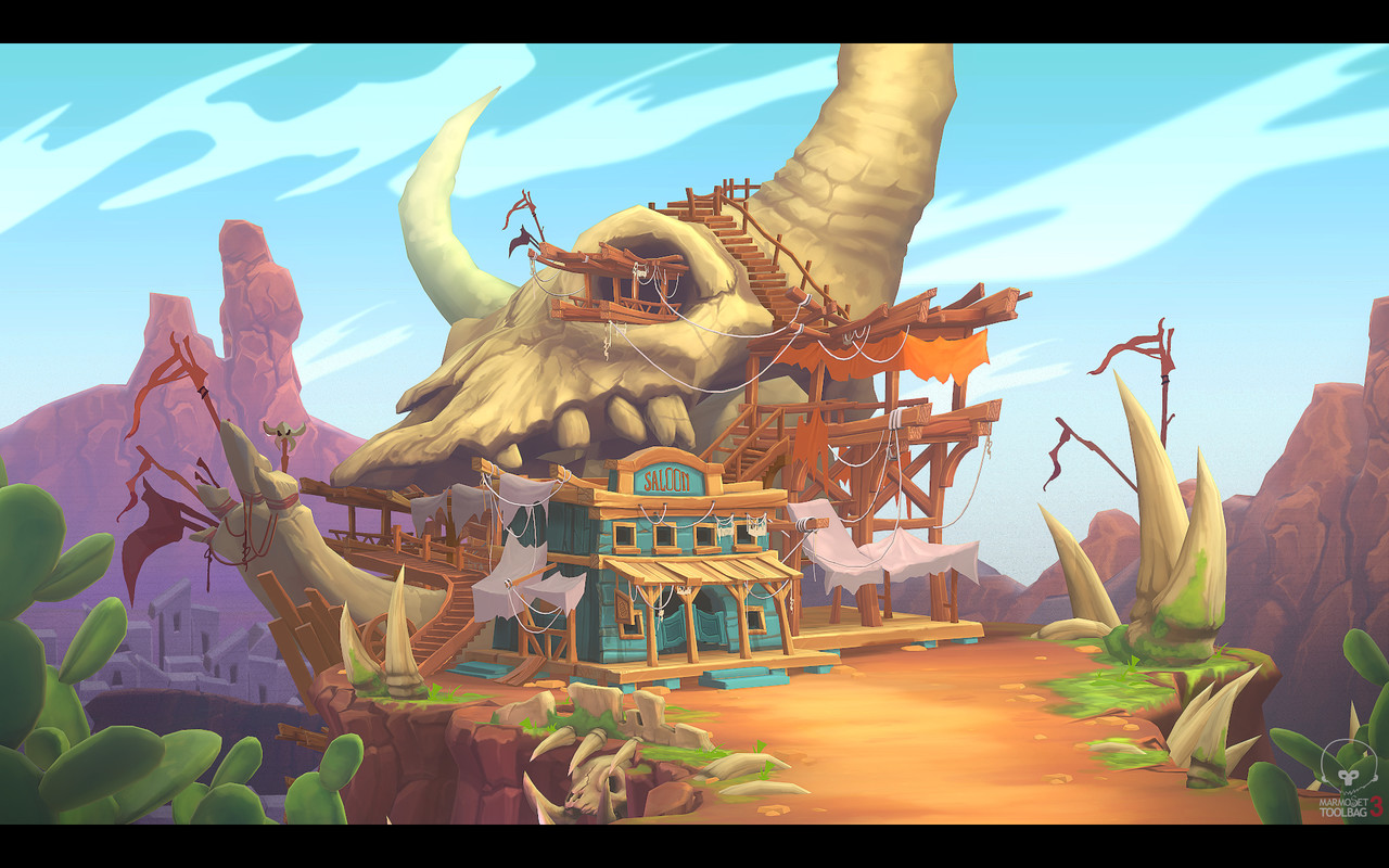 3rd Place, Wild West: Game Environment/Level Art