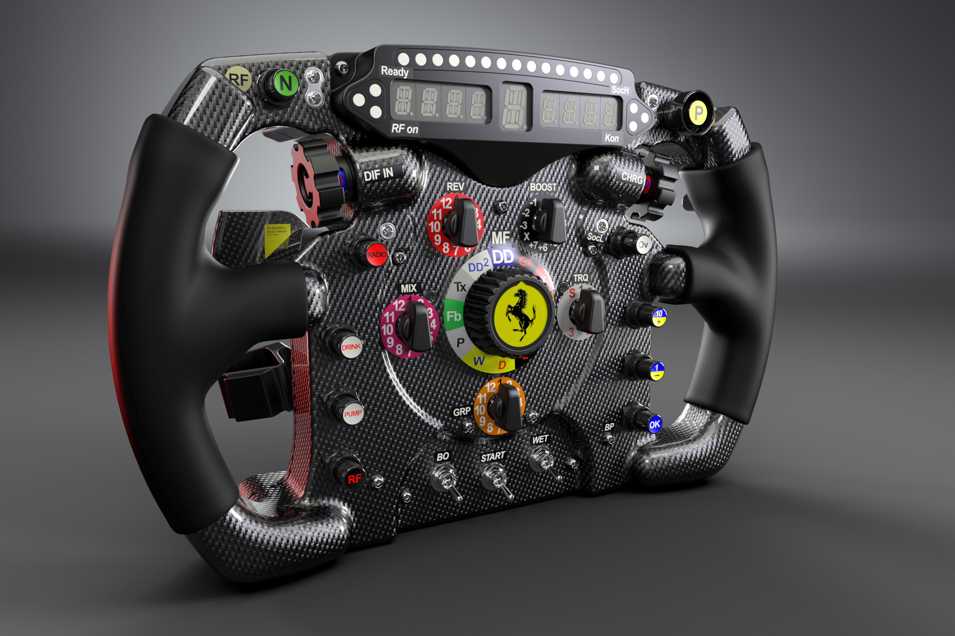 Artstation Djordje Jovanovic Catia F1 Steering Wheel