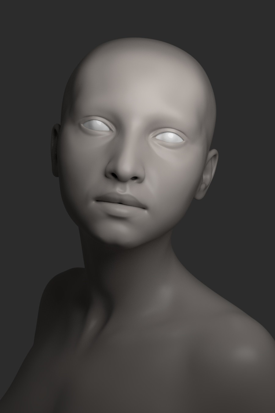 Şefki Ibrahim THE DIGITAL HUMAN PROJECT MODELLING & SCULPTING (Part 1)