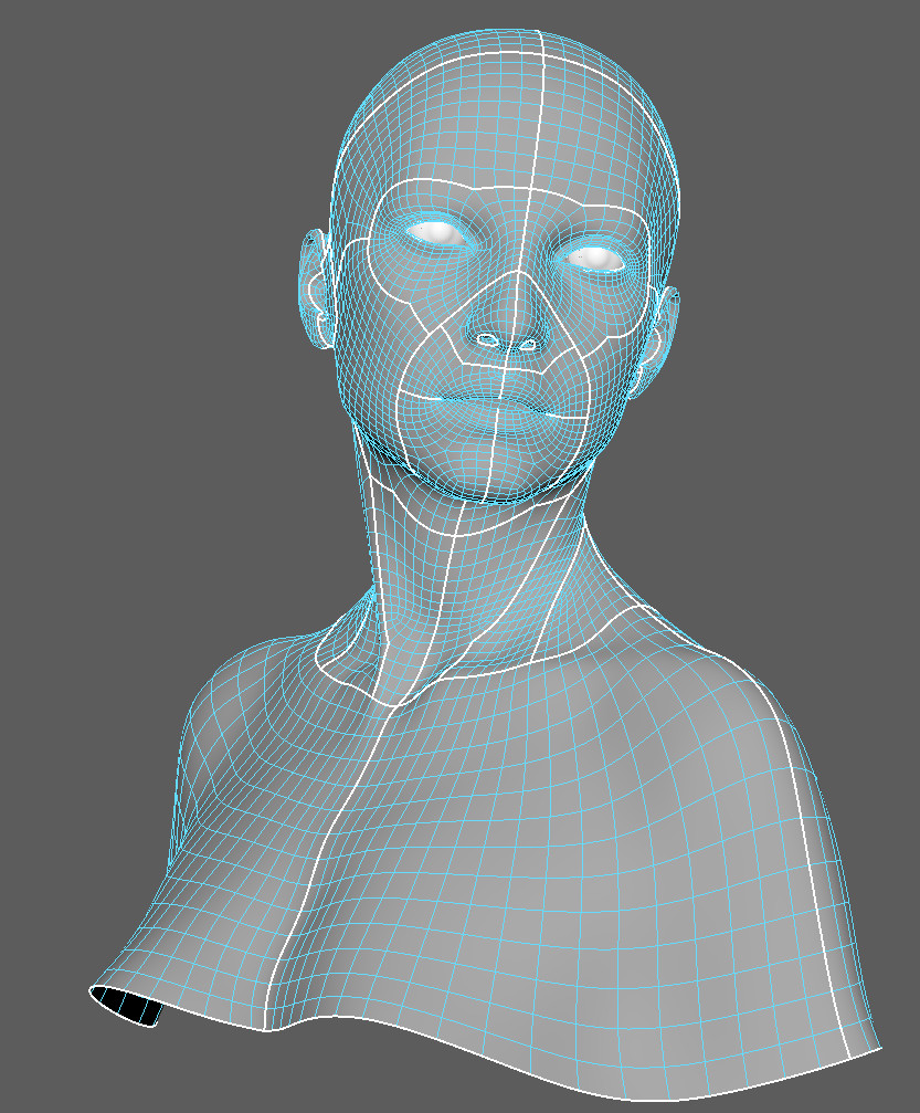 Şefki Ibrahim THE DIGITAL HUMAN PROJECT MODELLING & SCULPTING (Part 2)
