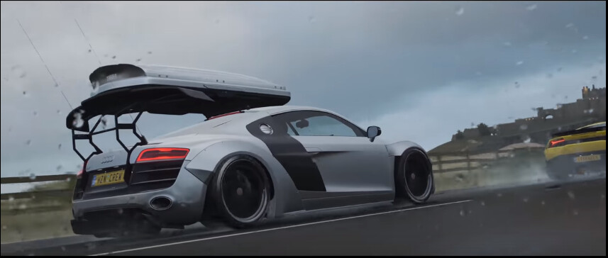 Audi r8 thule box 2025