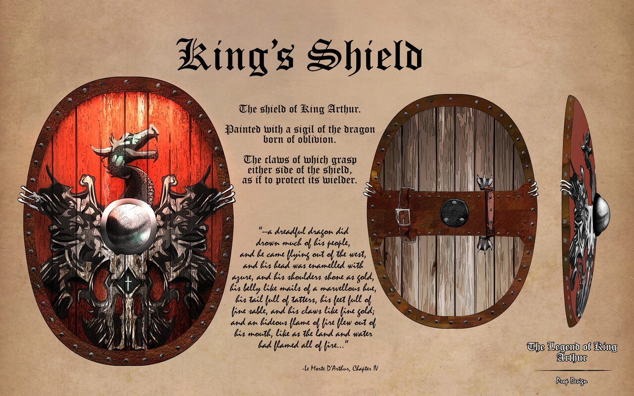 Honorable Mention, The Legend of King Arthur: Prop Design