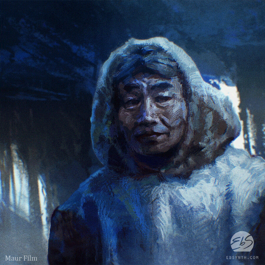 Paranormal studio New Ebsynth result