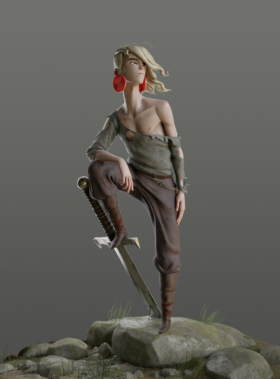 Honorable Mention, The Legend of King Arthur: Film/VFX Character Art (rendered)