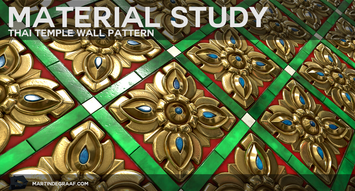 2019 10 11 thumbnail blog material study thai temple wall pattern