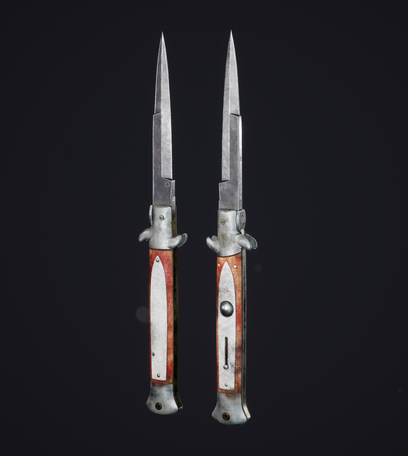 The finals blatantly stole a knife design from StabbyLabs and