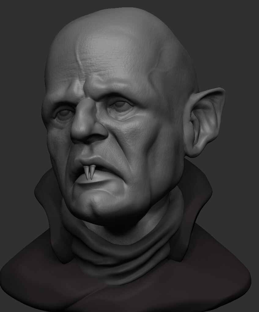 ArtStation - Nosferatu (2 Hours Sculpt)