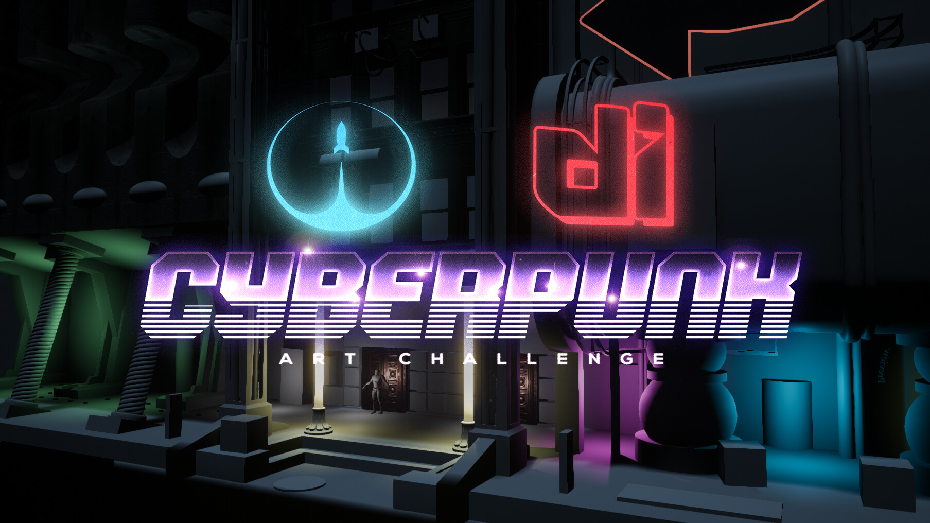 Artstation Alistair Grant Cyberpunk Challenge Blade Runner 2 Blockouts