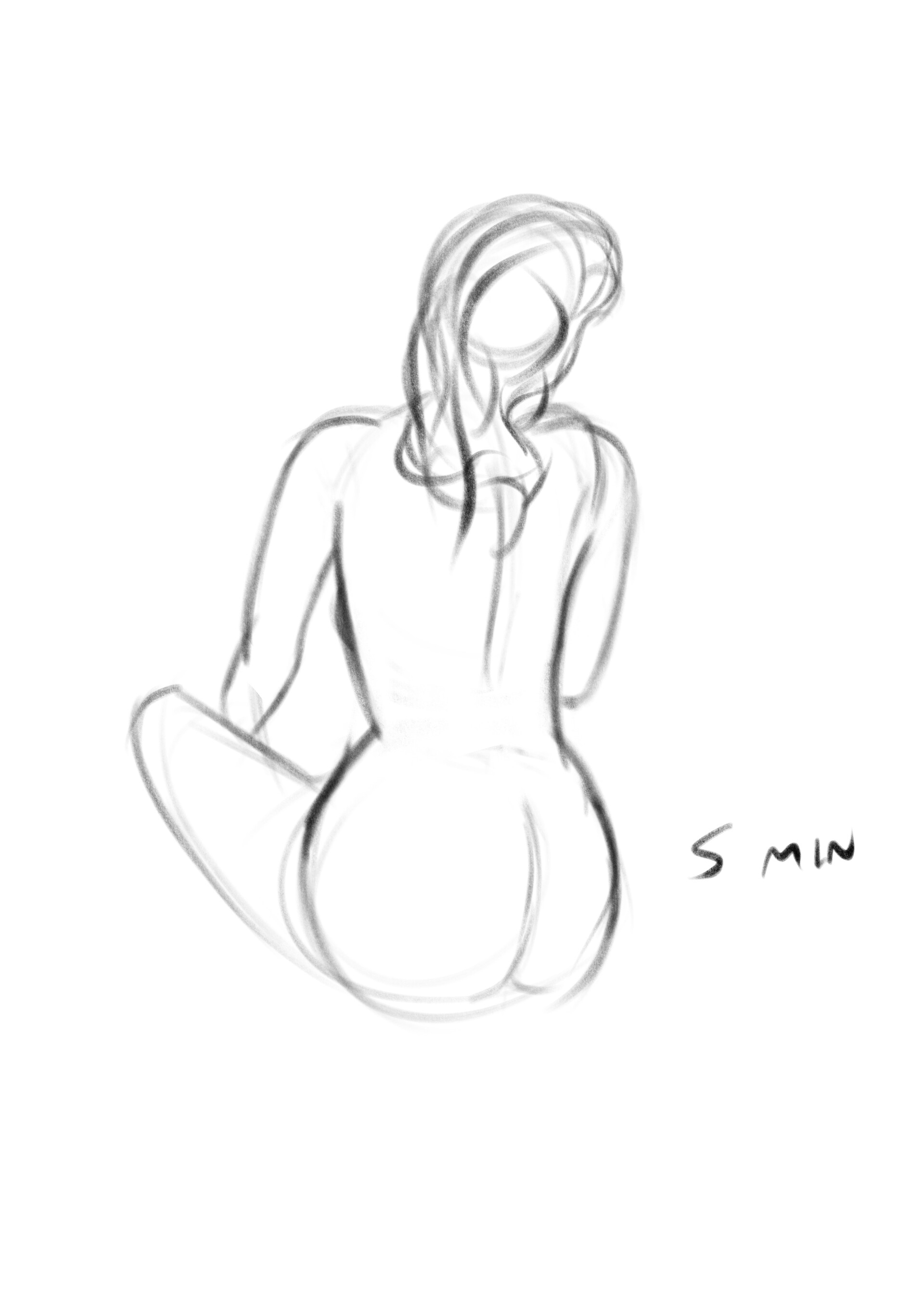 Artstation David J Vandepeer Ipad Doodle Blog Gesture Bean Box Feb 19th 2020,Outline Self Portrait Template