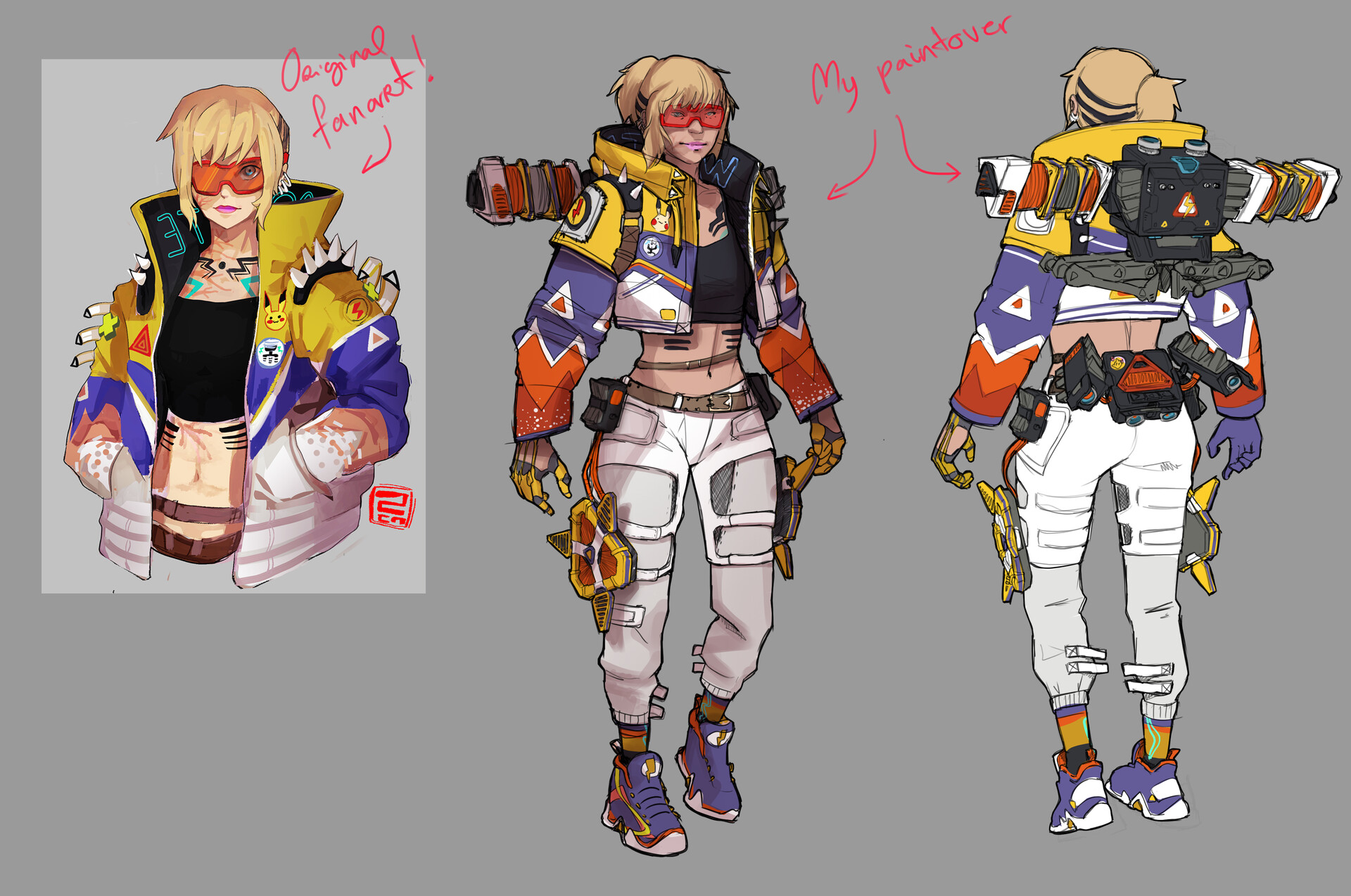 Artstation Catarina Cerqueira Week 1 Wattson Hyper Beast Fan Skin Muh fan art of crypto. wattson hyper beast fan skin