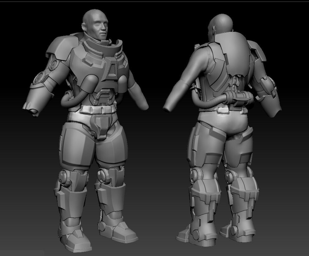 ArtStation Exo Suit 02