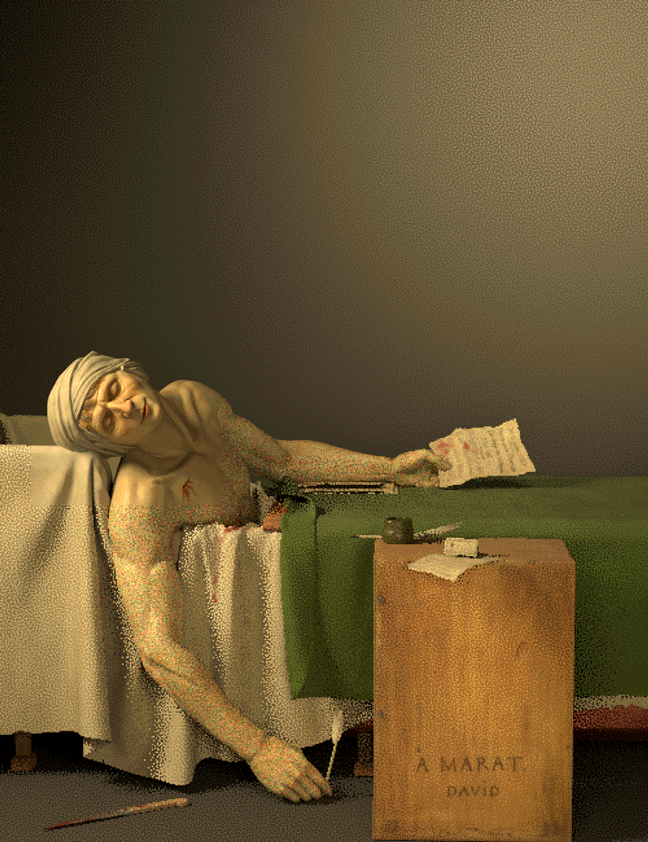 Davin Saputra - Making of "The Death of Marat"