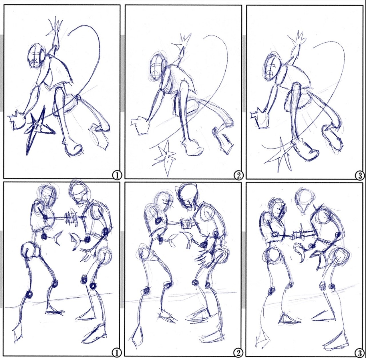 Fighting Pose Reference - Fight two man professional | PoseMy.Art
