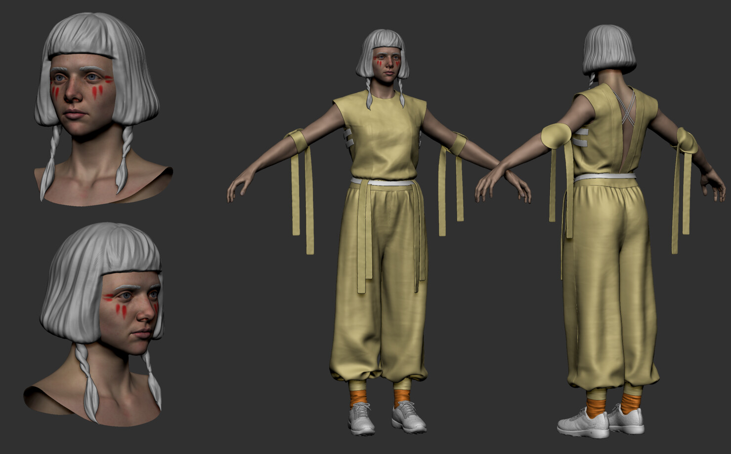 Alejandro Bielsa Martín Clean Uvs For 3d Heads In Maya