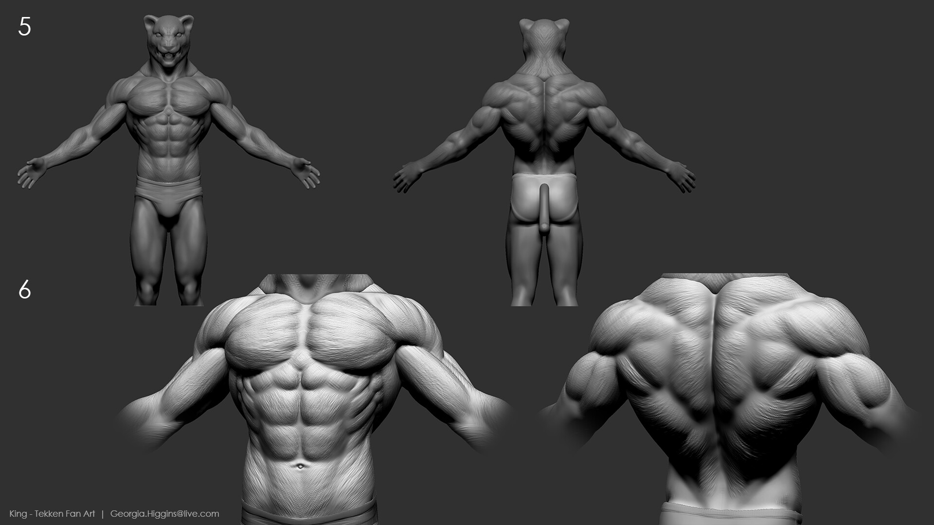 Artstation Georgia Higgins King Tekken Fan Art Wip Artstation Georgia Higgins King Tekken Fan Art Wip