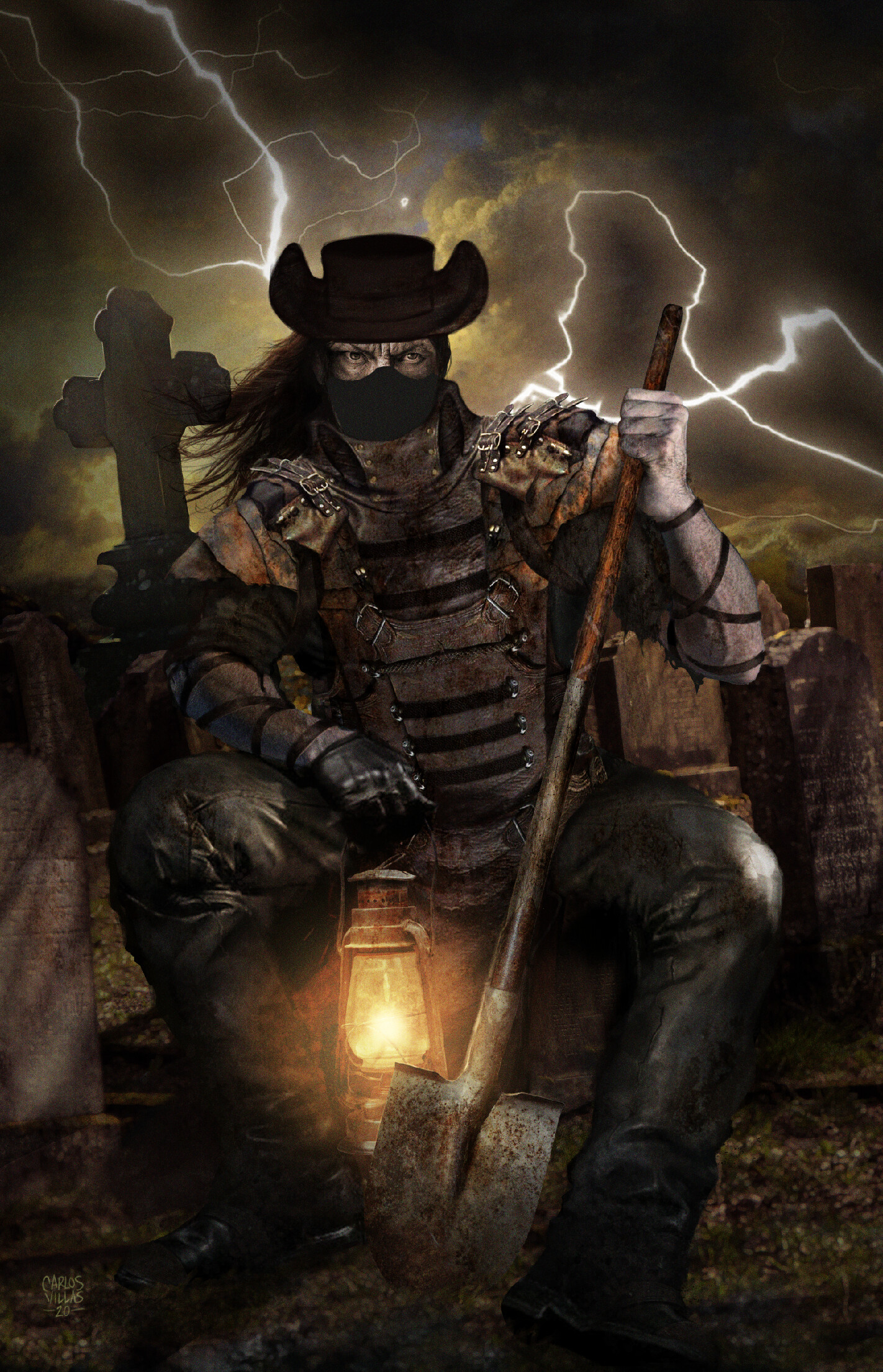 ArtStation - THE GRAVE DIGGER (LAST WIP)