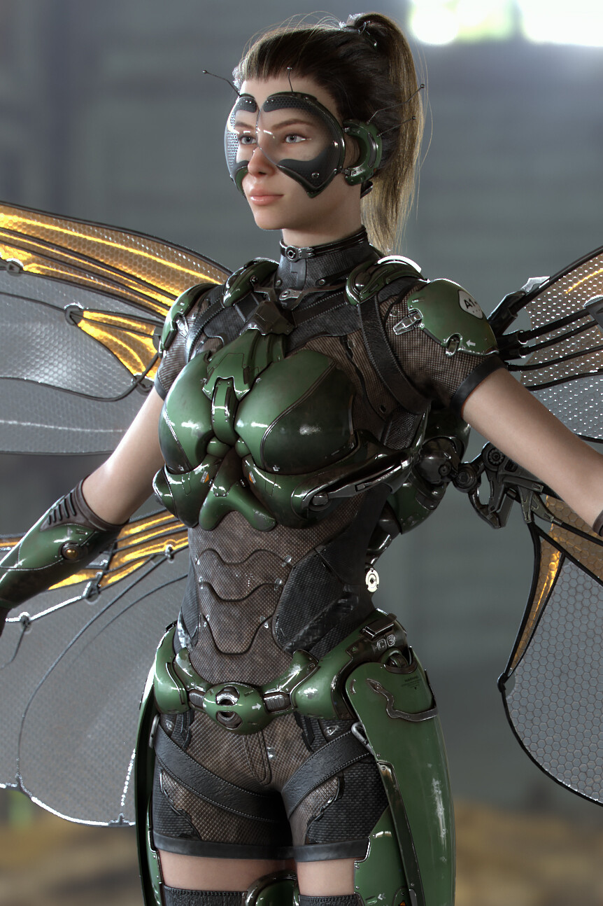 ArtStation Character Creator Digital Human Contest Entry UPDATE 14