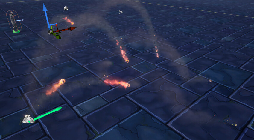 ArtStation - Trails and Ribbon emitters in Niagara