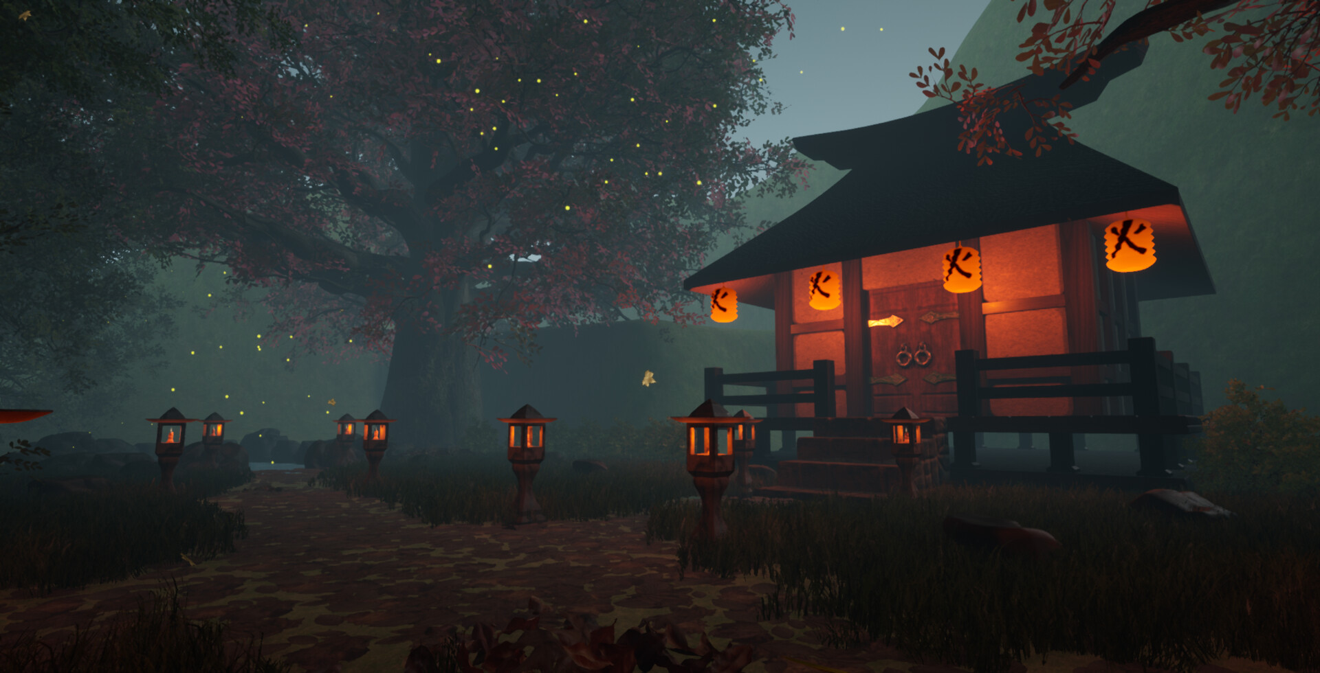 Artstation A Japanese Temple