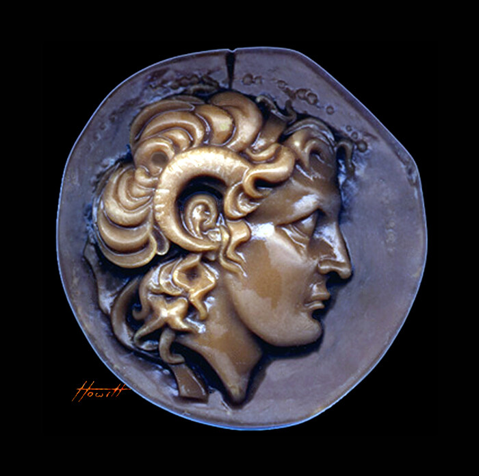 ArtStation Alexander The Great Greek Drachma