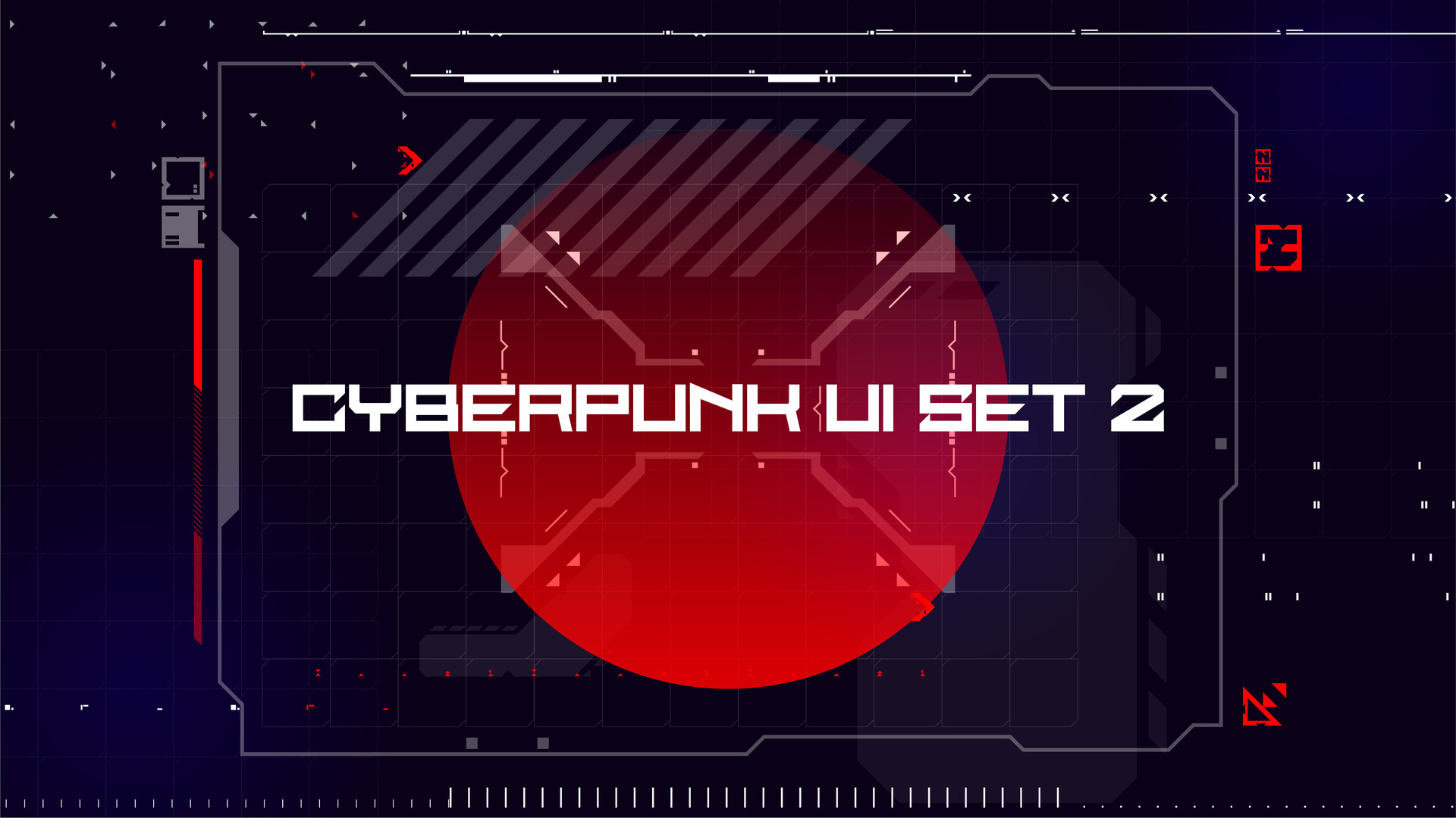 ArtStation - New CyberPunk UI Set